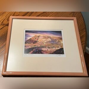 Mt. Masada Art Print by Xavi G.